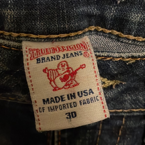 Ladies True Religion jeans. Flare leg. Joey. Size 30 - Picture 5 of 6